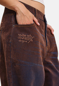 Signature Eagle Velvet Flocked Xxtra Jeans