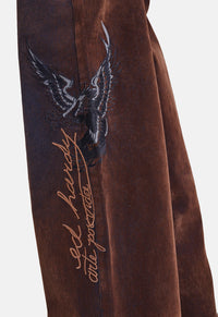 Signature Eagle Velvet Flocked Xxtra Jeans