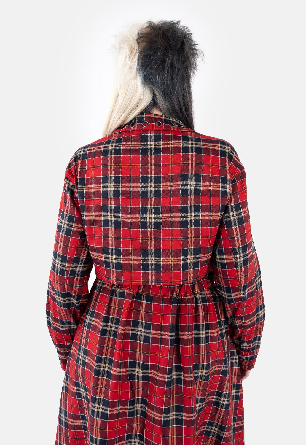 Edgar Cropped Check Shirt