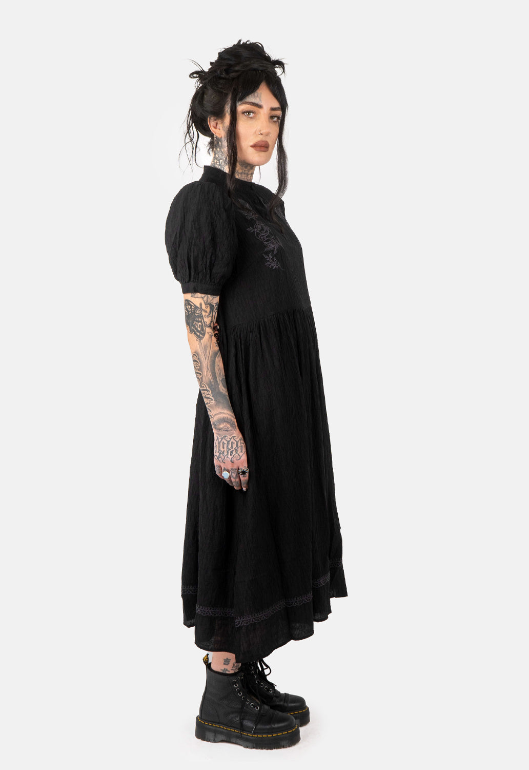 Eloise Embroidered Midaxi Dress