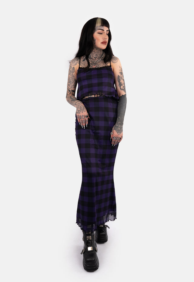 Endora Mesh Maxi Skirt