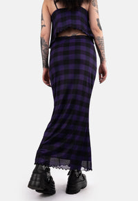 Endora Mesh Maxi Skirt