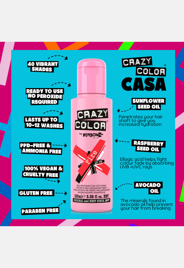 Fire Hair Dye
