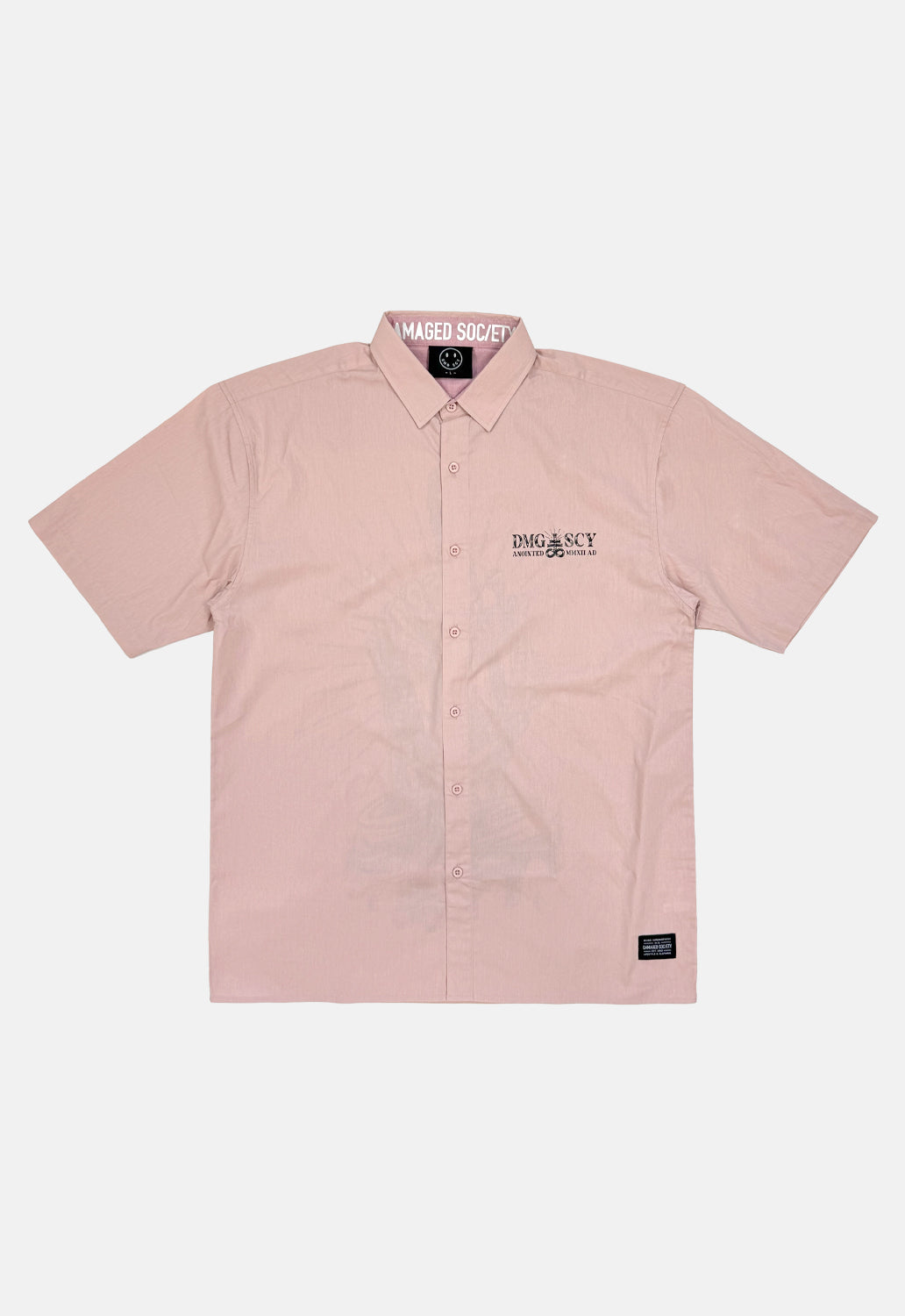 Folded Hands Short Sleeved Shirt