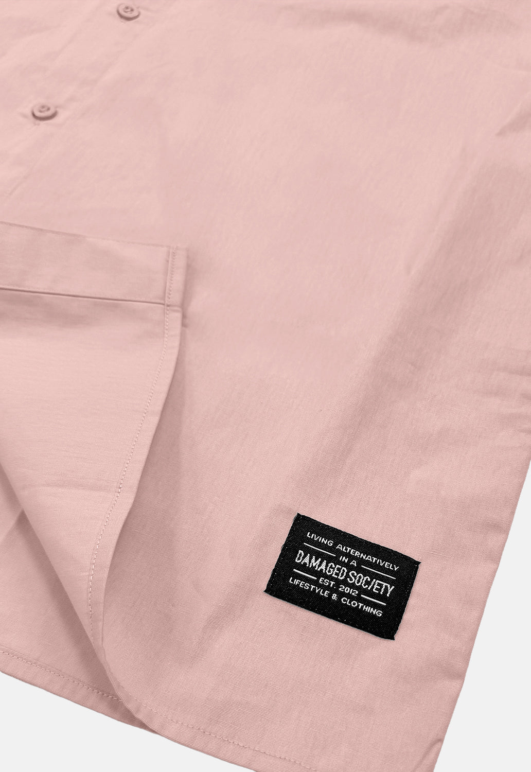 Folded Hands Short Sleeved Shirt