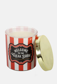 Freak Show Candy Apple Candle