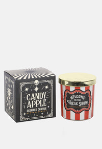 Freak Show Candy Apple Candle