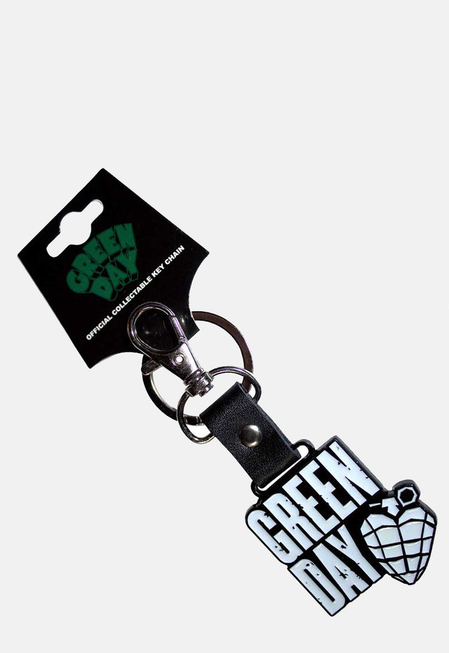 Stacked Grenade Logo Keyring