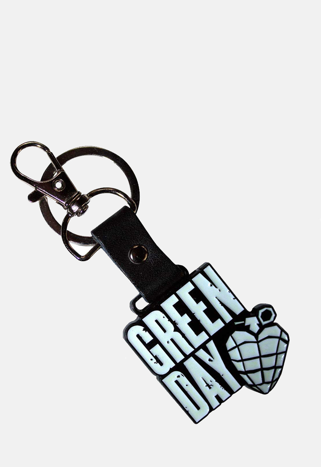 Stacked Grenade Logo Keyring