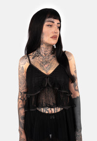 PRE-ORDER Garnet Lace Slip Top