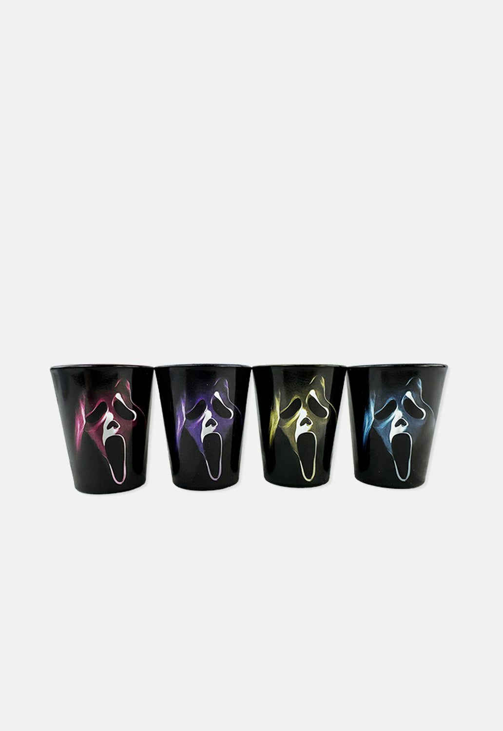 Ghost Face 4 Pack Shot Glasses