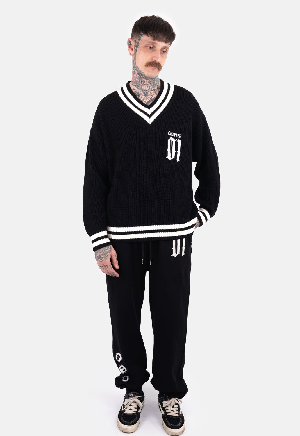 Greer V Neck Knit Jumper