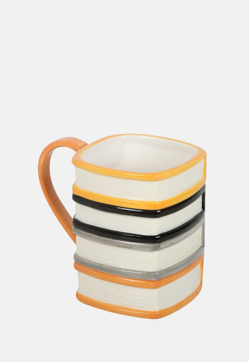 Haunted Library Book Stack Mug