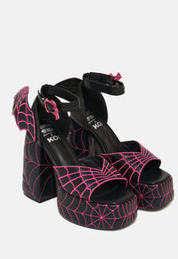 Haunt Couture Padded Chunky Heels