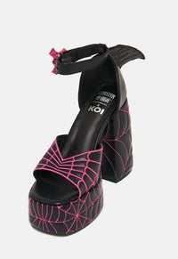 Haunt Couture Padded Chunky Heels