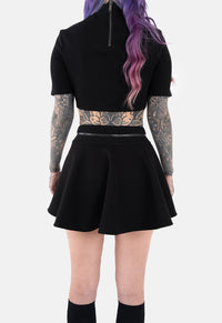 Helena Zip Skater Skirt