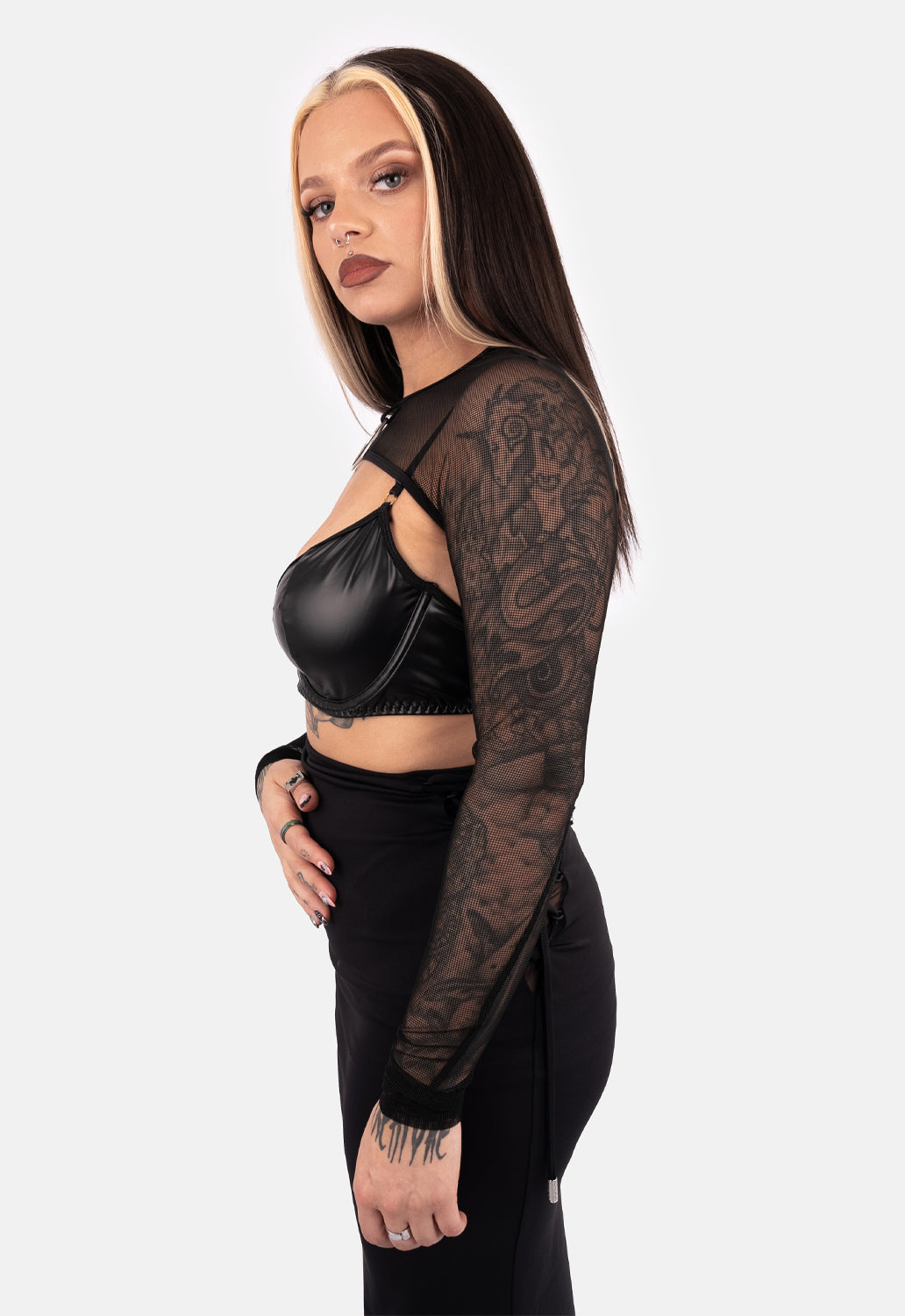 Hella Fishnet Bolero – DMG SCY