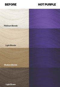 Hot Purple Hair Dye