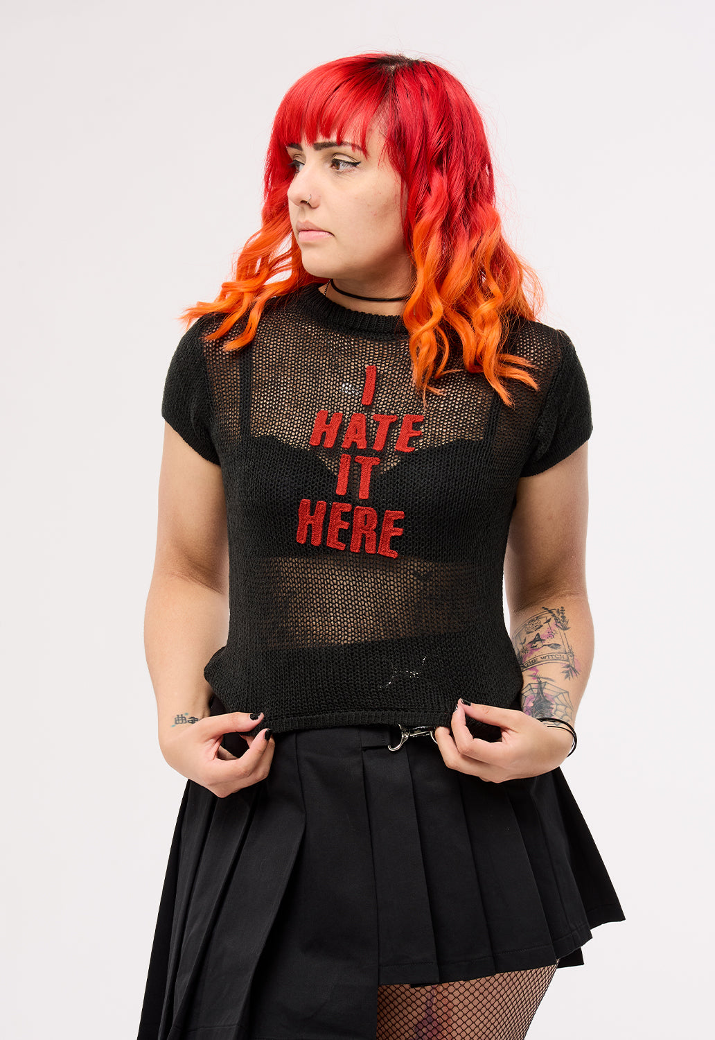 I Hate It Here Knit Tee