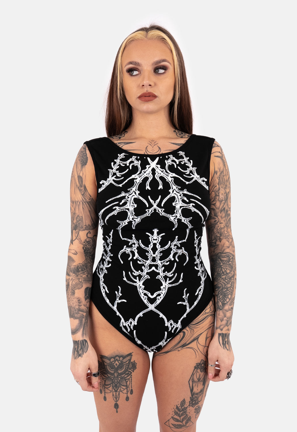 Jade Printed Bodysuit