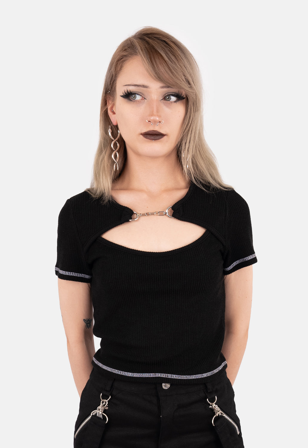 Kye Front Cut Out Top