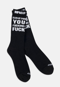 ILY Fuckin Fuck Socks