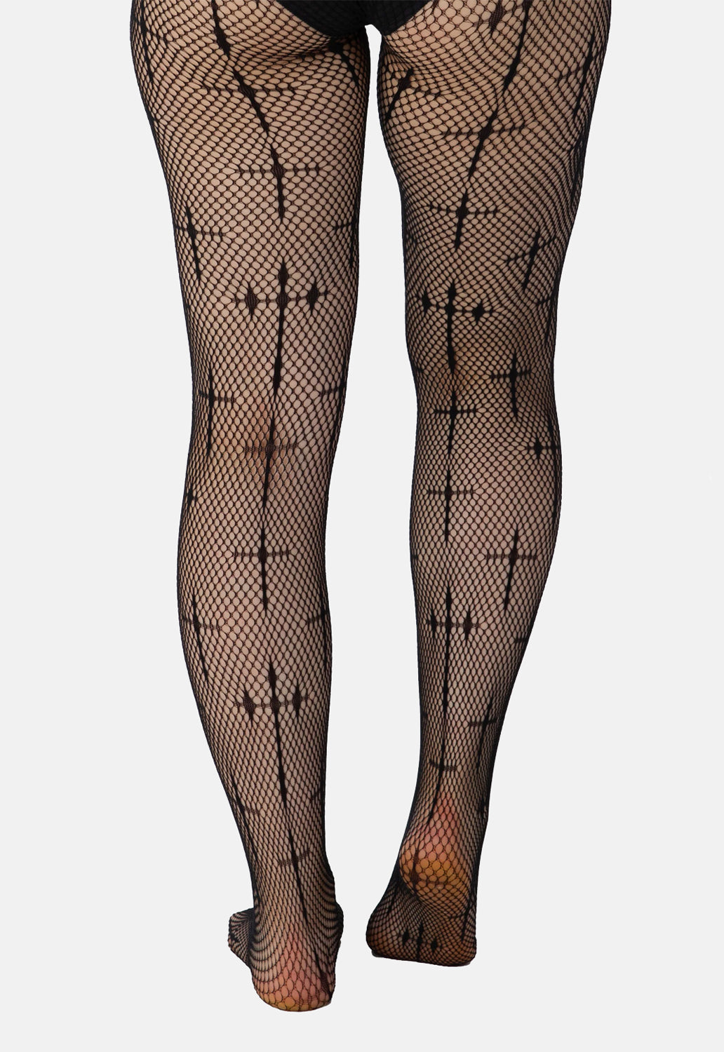 Latin Cross Net Tights