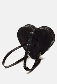 Leather Heart Shaped Bag
