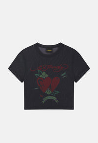 Life Is A Gamble Mesh Baby Tee