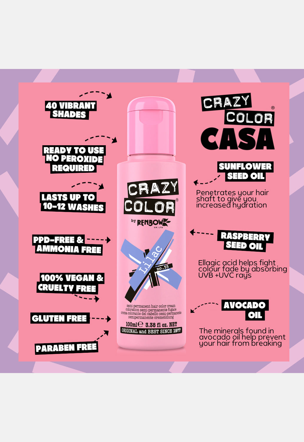 Lilac Hair Dye