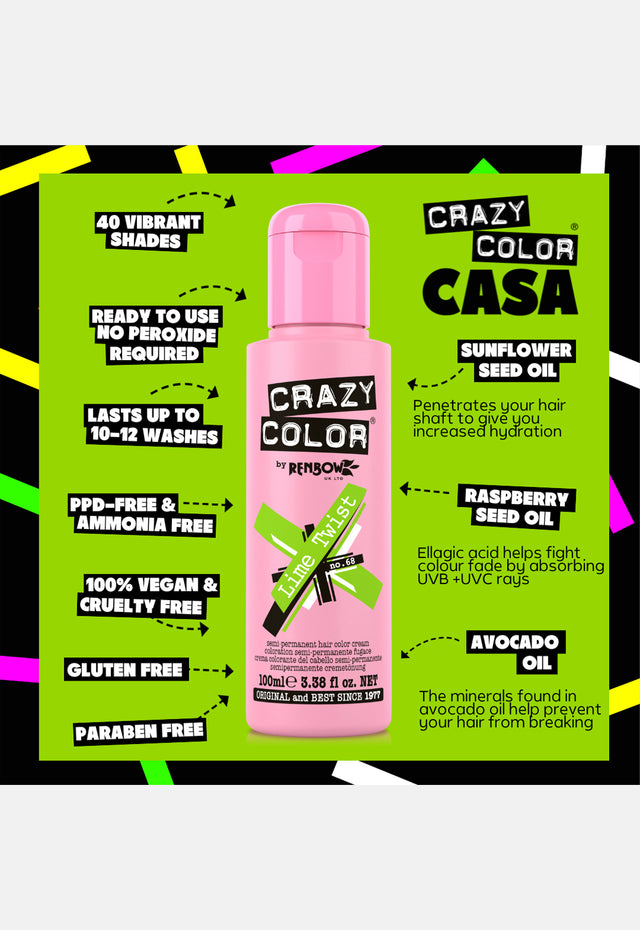 Lime Twist Hair Dye