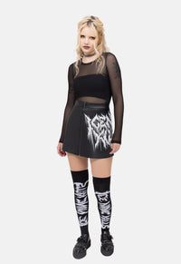 Logo Mini Skirt