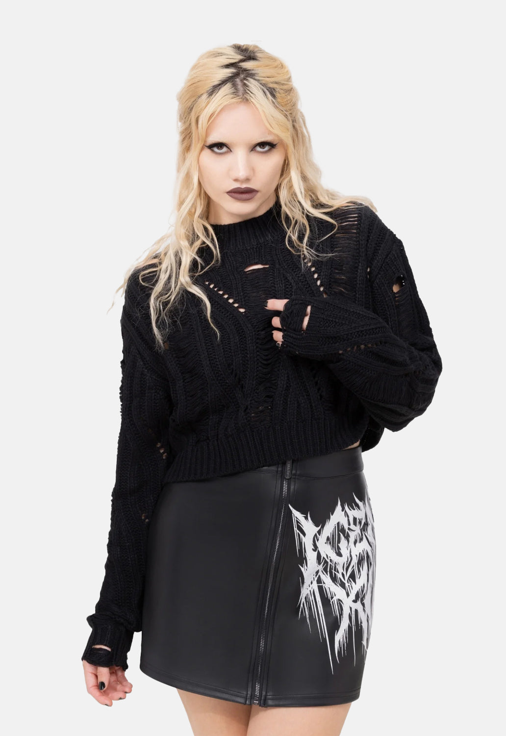 Logo Mini Skirt