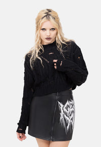 Logo Mini Skirt