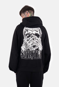 Luca Skull Oversized Hoodie