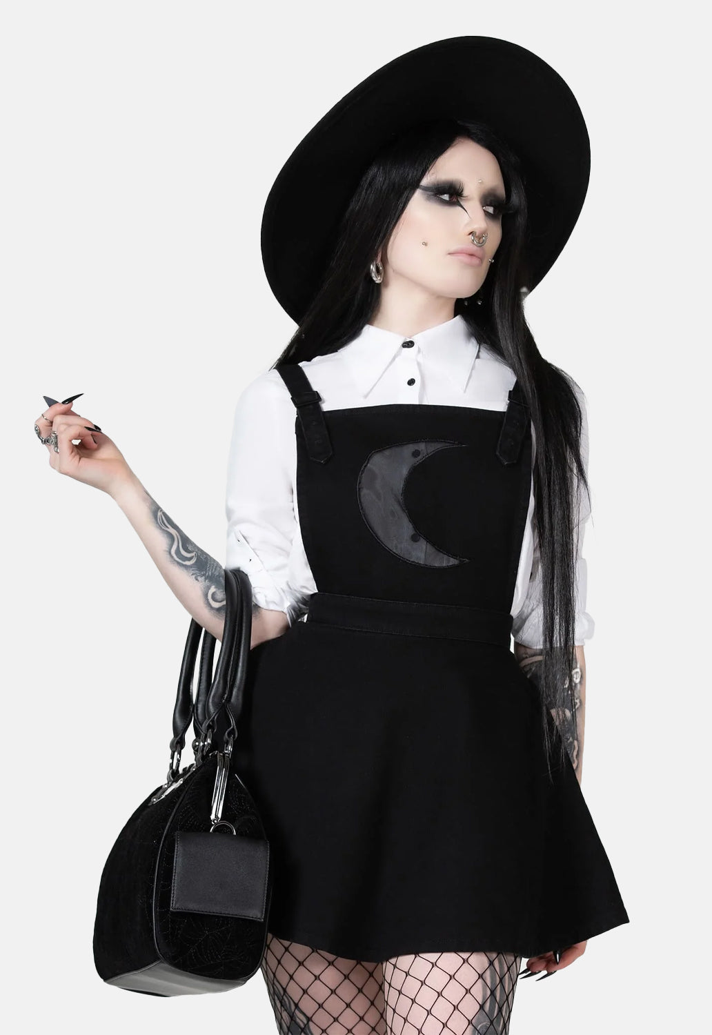 Luna Orb Pinafore Dress