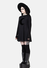 Lunar Apex Raglan Dress