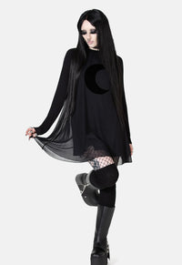 Lunar Apex Raglan Dress