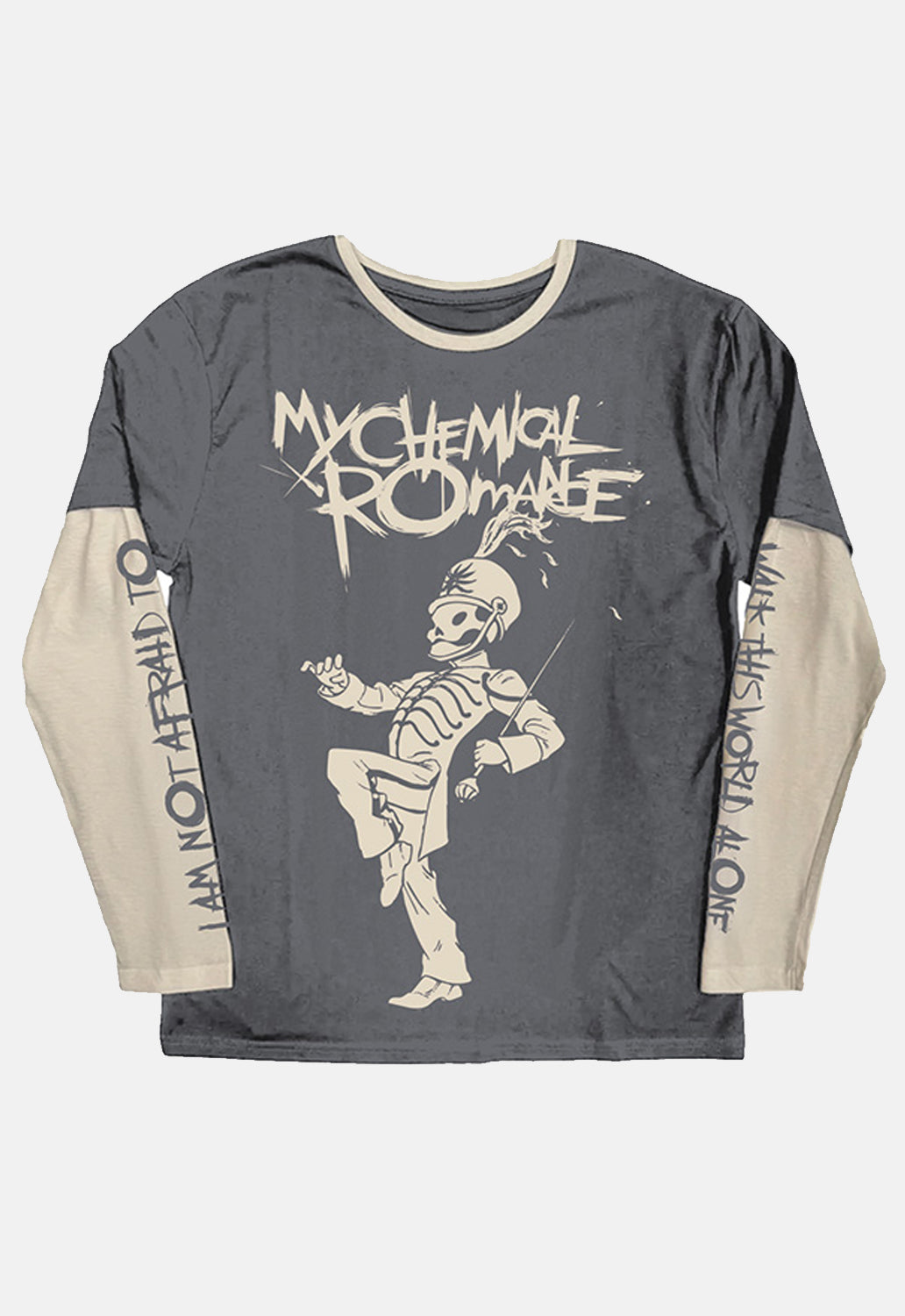 Band Leader Layered Long Sleeved Top