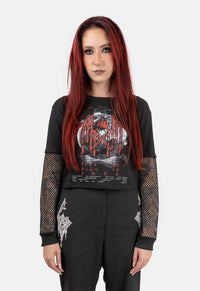 Moon Reflect Long Sleeved Crop Top