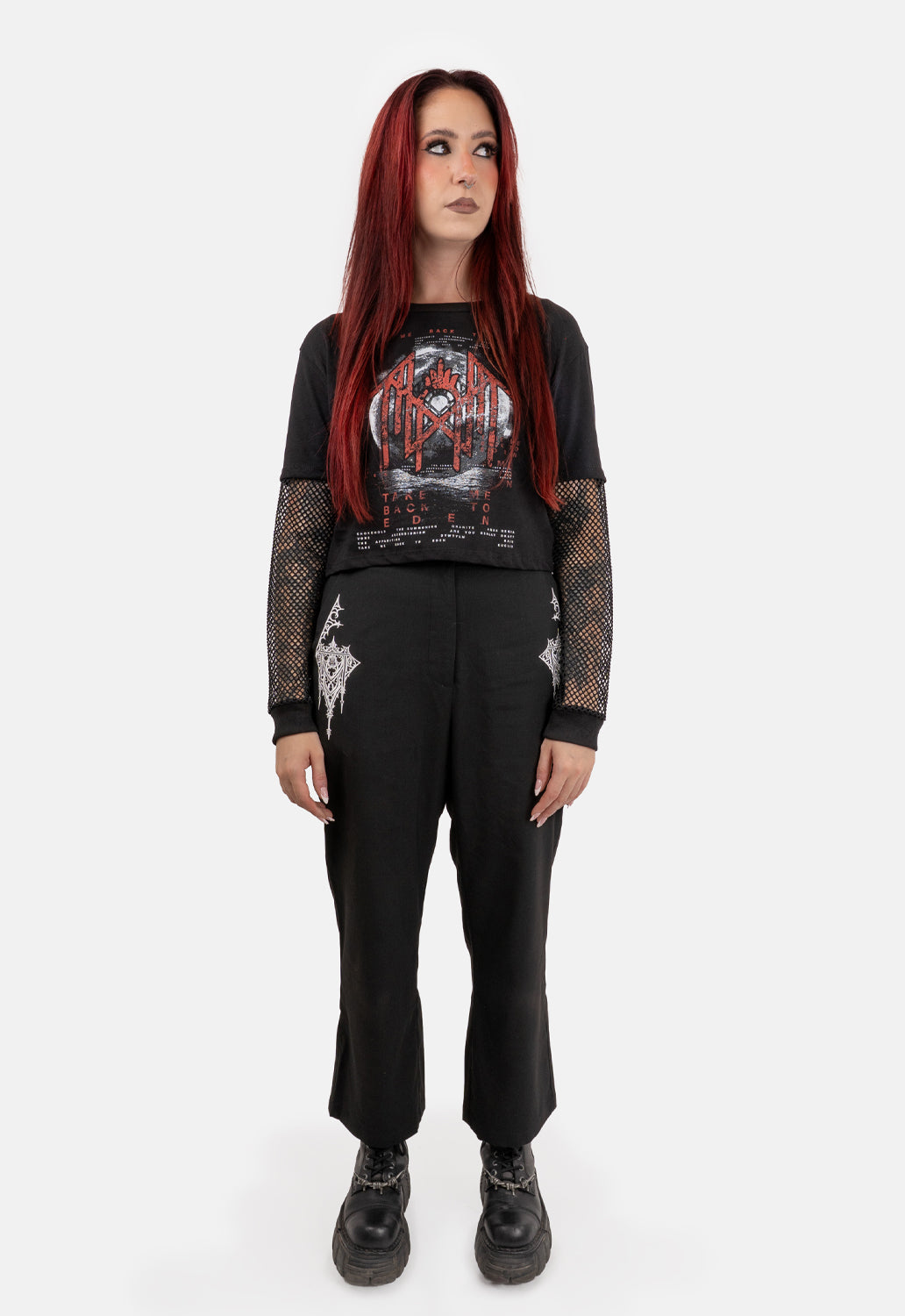 Moon Reflect Long Sleeved Crop Top