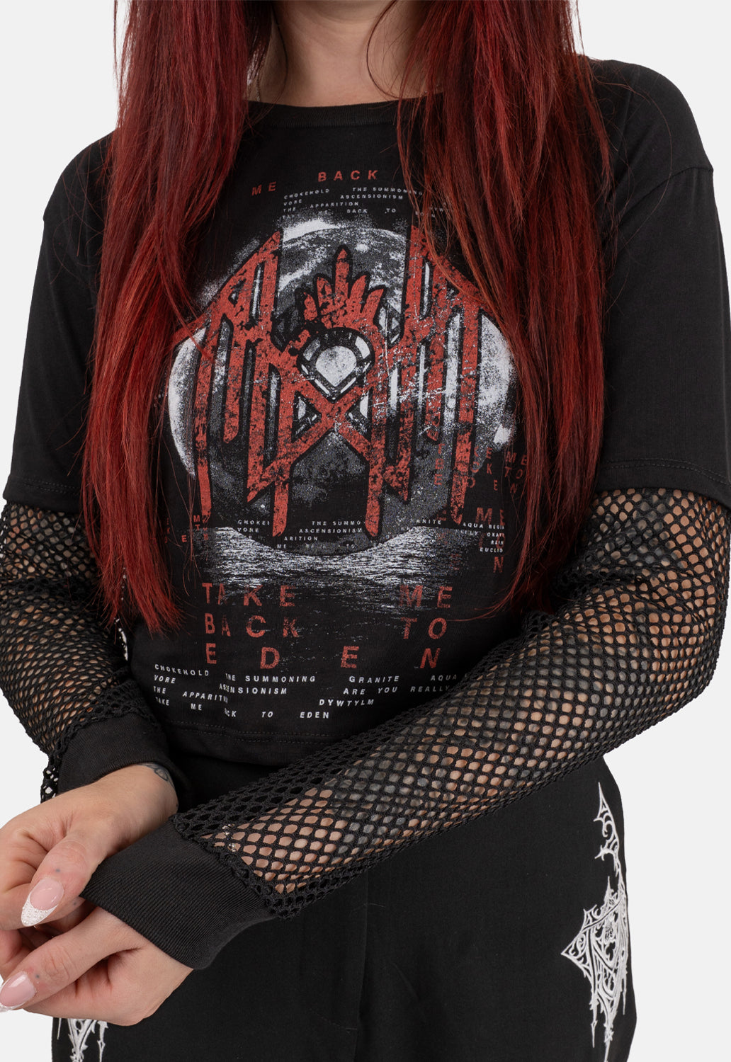 Moon Reflect Long Sleeved Crop Top