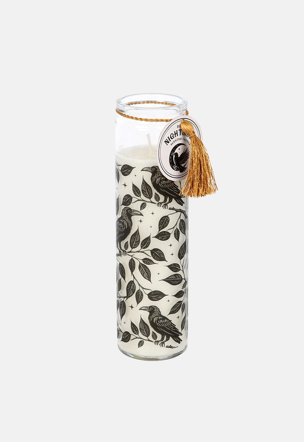 Mystic Raven Deadly Nightshade Tube Candle