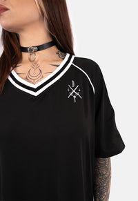 Nimue Varsity Tee Maxi Dress