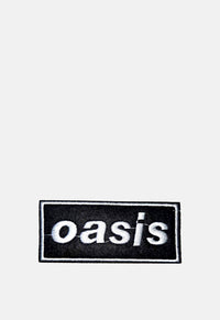 White Square Logo Patch
