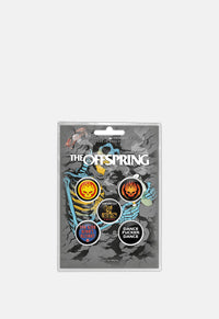 Skeleton Molotov Button Badge Pack