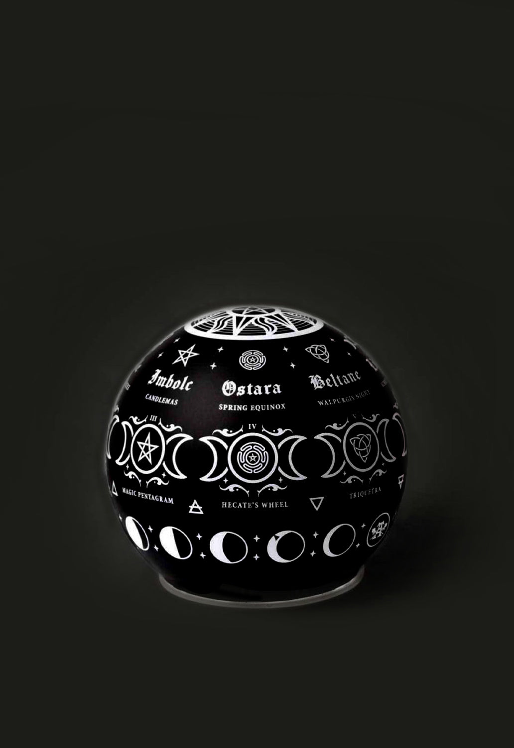 Pagan Calendar Globe Light