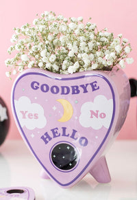 Talking Board Planchette Flower Vase