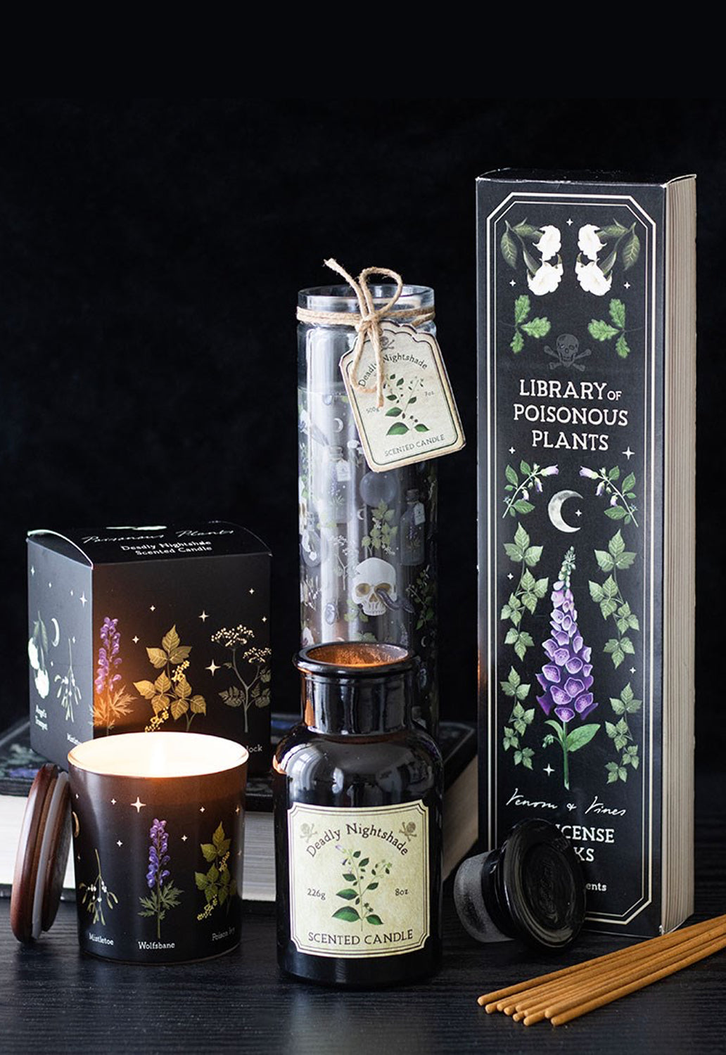 Poisonous Plants Incense Stick 4 Pack