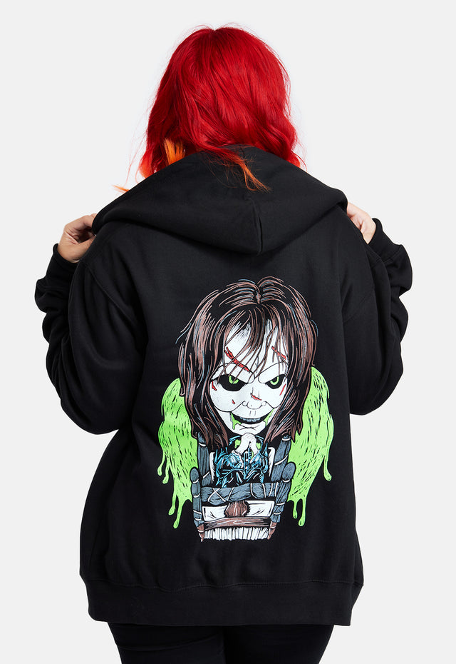 Possessed Zip Hoodie